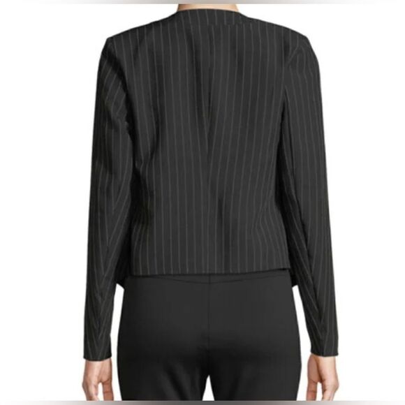 NWOT. Free Generation Pinstripe Open Front Blazer Blazer Size S - Picture 2 of 6